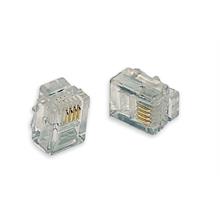Titan RJ11 Plug 6P/4C (10PK) 6P4C/10/G