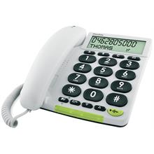 Doro PhoneEasy 312cs - Corded phone with caller ID - white 5641