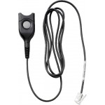 EPOS CSTD 01-1 - Headset cable - EasyDisconnect to RJ-9 male - 1 m - black - standard bottom cable 1000835