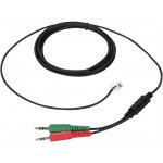 EPOS CUIPC 1 - Headset cable - RJ-9 male to stereo mini jack male 1000758
