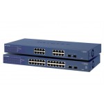 Netgear Smart GS724T - V4 - switch - L3 Lite - Managed - 24 x 10/100/1000 + 2 x Gigabit SFP - desktop, rack-mountable GS724T-600EUS