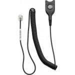 EPOS CAVA 31 - Headset cable - EasyDisconnect to RJ-9 male - black - coiled 1000766