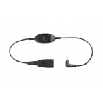 Jabra Headset adapter - mini jack male to Quick Disconnect male - for SPEAK 410, 410 MS 8800-00-99
