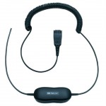 GN1216 - Headset cable - RJ-9 male to Quick Disconnect male - 2 m - for Avaya one-X Deskphone Edition 96XX; Jabra GN 2000, GN1900, GN2000; BIZ 2400 3in1, GN2000 88001-04