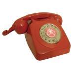 Protelx GPO 746 Rotary - Corded phone - red GPO 746 ROTARY RED
