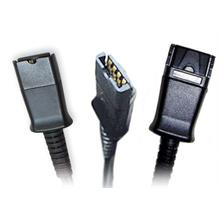 JPL Telecom BL-06+P - Headset cable - Quick Disconnect male to stereo micro jack male - coiled 575-099-005