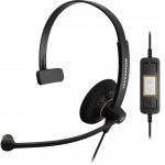 EPOS IMPACT SC 30 USB ML - Headset - on-ear - wired - USB - black with orange colour highlights 1000550