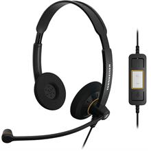 EPOS IMPACT SC 60 USB ML - Headset - on-ear - wired - USB - black with orange colour highlights 1000551