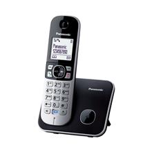 Panasonic KX-TG6811EB - Cordless phone with caller ID - DECT\\GAP - black KX-TG6811EB