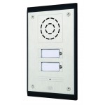 2N IP Uni - 2 buttons - IP intercom station - wired - 10/100 Ethernet 9153102