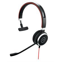 Jabra Evolve 40 MS mono - Headset - on-ear - wired - USB, 3.5 mm jack - Certified for Skype for Business 6393-823-109