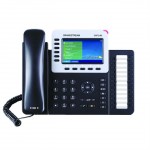 Grandstream GXP2160 Enterprise IP Phone - VoIP phone - 5-way call capability - SIP, RTCP, RTP, SRTP - multiline GXP2160