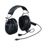Motorola 3M Peltor MT53H79A-77 Standard Flex - Headset - full size - wired - black MT53H79A-77