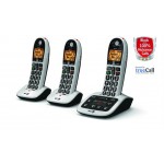 BT 4600 Advanced Nuisance Call Blocker Trio - Cordless phone - answering system with caller ID - DECT\\GAP - 3-way call capability + 2 additional handsets 84668