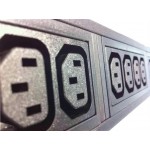 Titan 12 Way Horizontal Iec C13 PDU-C14 Plug HIEC/12/C14