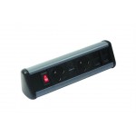 Titan Desktop UNIT-2 X Power 2 X CAT6 P-PACK DESK 2/2S