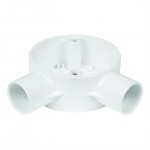 Titan 25MM 2 Way Angle Box White CJB252WA