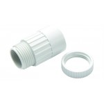 Titan Male Adaptor 20MM Conduit White A20LRWH