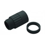 Titan Male Adaptor 25MM Conduit Black A25LRBK