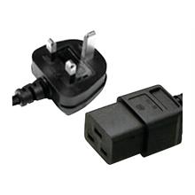 Titan UK Plug To Iec C19 - 2.5M UK013.H28.C19.0250.B