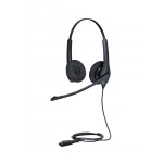Jabra BIZ 1500 Duo - Headset - on-ear - wired - Quick Disconnect 1519-0154
