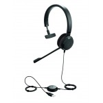 Jabra Evolve 30 II UC Mono - Headset - on-ear - wired - 3.5 mm jack 5393-829-309