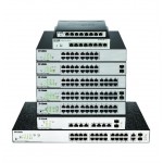 D-Link DGS 1100-26MP - Switch - smart - 24 x 10/100/1000 (PoE+) + 2 x combo Gigabit SFP - desktop - PoE+ (370 W) DGS-1100-26MPV2