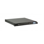 Riello UPS Vision Rack VSR 800 - UPS (rack-mountable) - AC 230 V - 640 Watt - 800 VA - RS-232, USB - output connectors: 4 - 1U - 19 - dark grey VSR 800