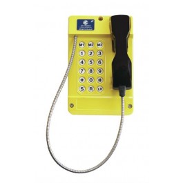 GAI-Tronics Commander analogue - Corded phone - yellow 620-A221422122E