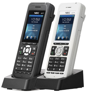 NEC G577H - Cordless Extension Handset - With Bluetooth Interface With Caller ID - DECT - White EU917118