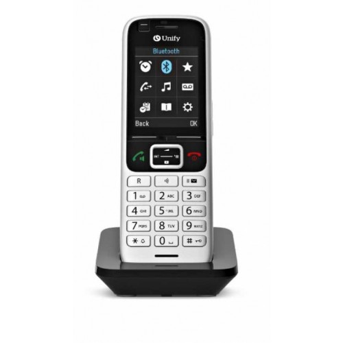 Atos Unify S6 - Cordless extension handset - with Bluetooth interface - DECT - silver L30250-F600-C510
