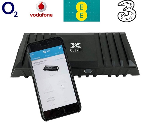 Nextivity Cel-Fi GO X Rugged 3G / 4G Signal Booster for O2, EE, Three, Vodafone